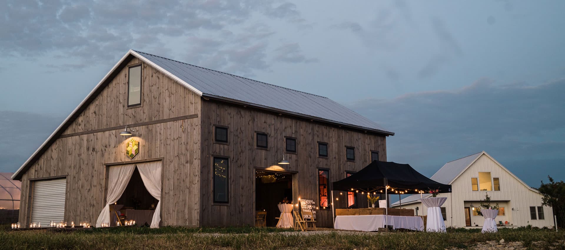 Reclaimed barn structure